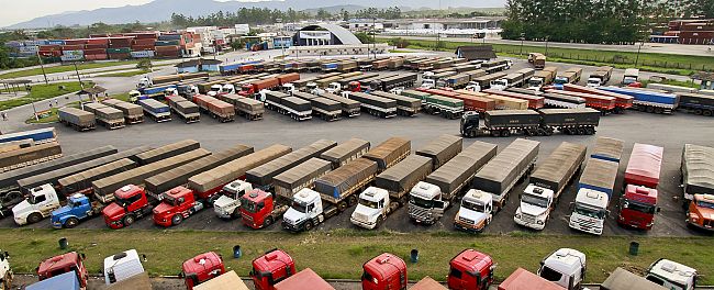 Grande encontro de infraestrutura de transporte